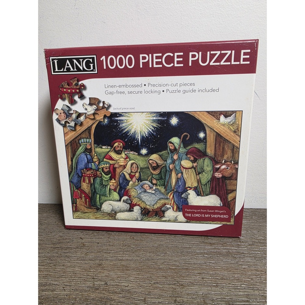 Nativity - 1000 Piece Jigsaw Puzzle by LANG Puzzles